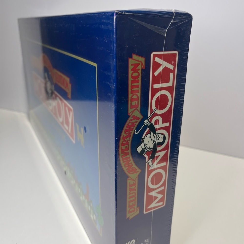 Monopoly Deluxe Anniversary Edition Board Game - Blue - Picture 2 of 11